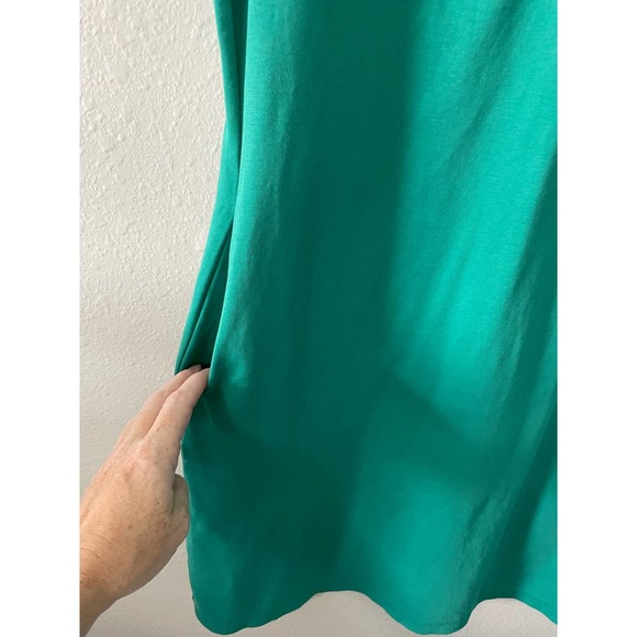 New York and Co NYC Green Cap Sleeve Dress Size XL - Picture 3 of 5